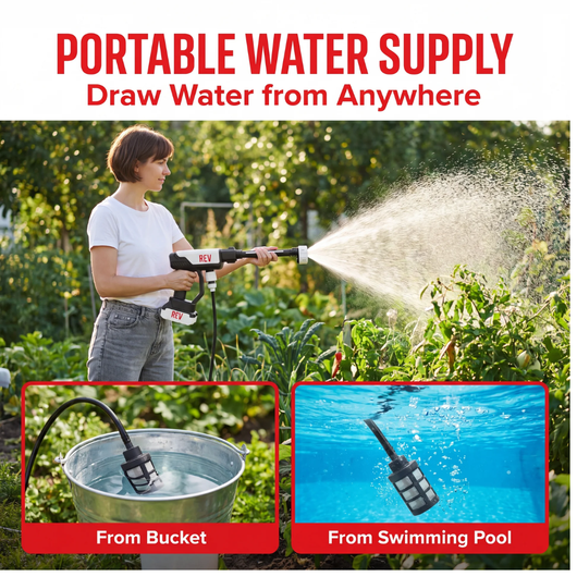 Rev™ JetStream 2.0 Cordless Power Washer